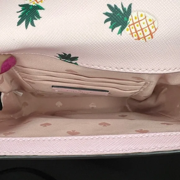 Kate Spade SET Staci Square Pineapple with matching card holder - Picture 8 of 13